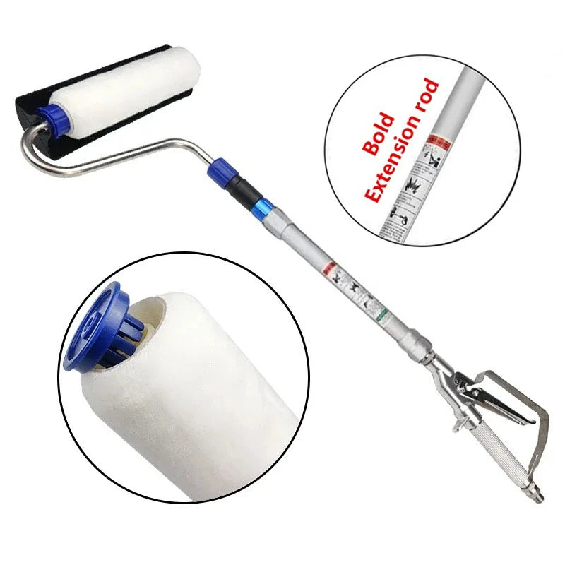 Rolo de Pintura Airless Acabamento em Espaços Mobiliados