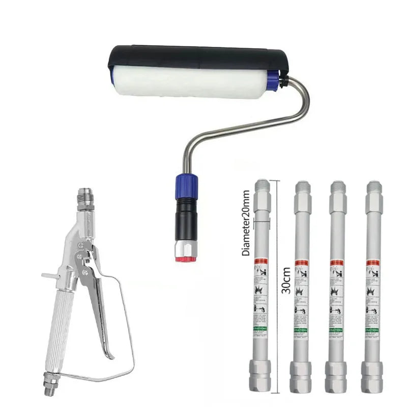 Rolo de Pintura Airless Acabamento em Espaços Mobiliados